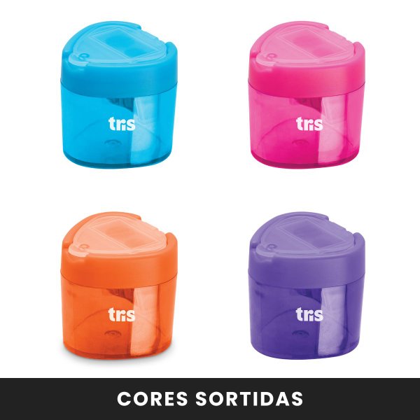 4470a apontador duplo deposito su266 cores sortidas tris