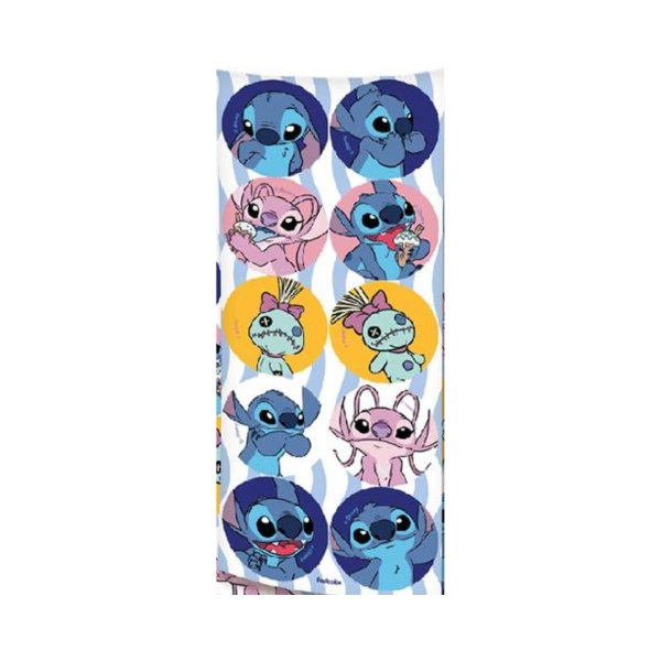 6023a cartela com 10 adesivos decorados stitch festcolor